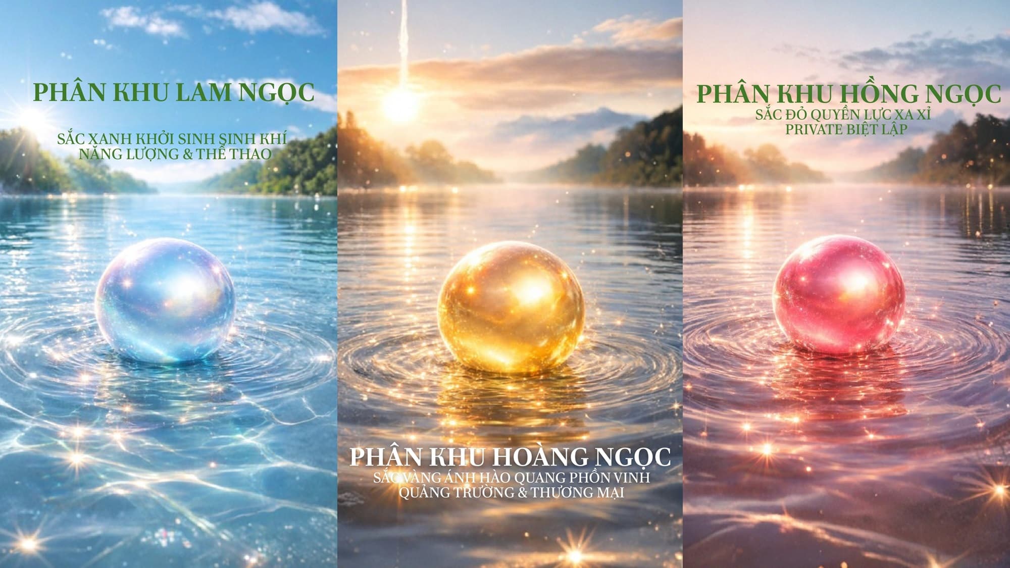 Mặt bằng phân khu 1 dự án Pearl Rivera