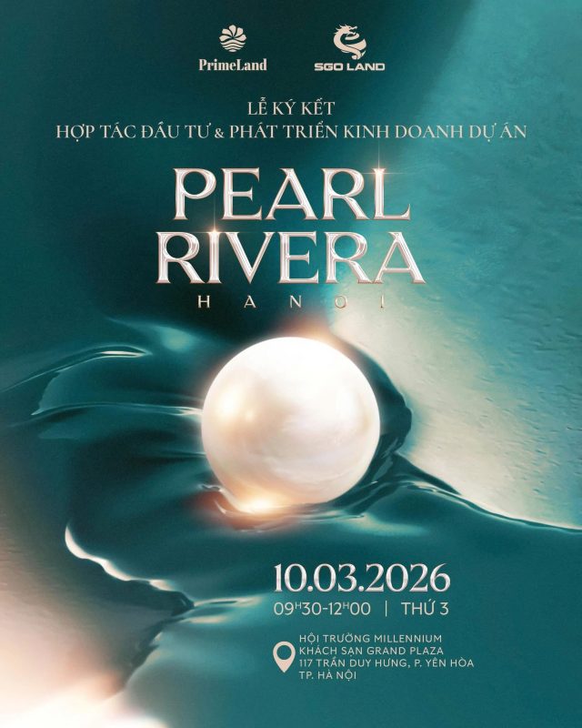 Lễ ký kết hợp tác Pearl Rivera