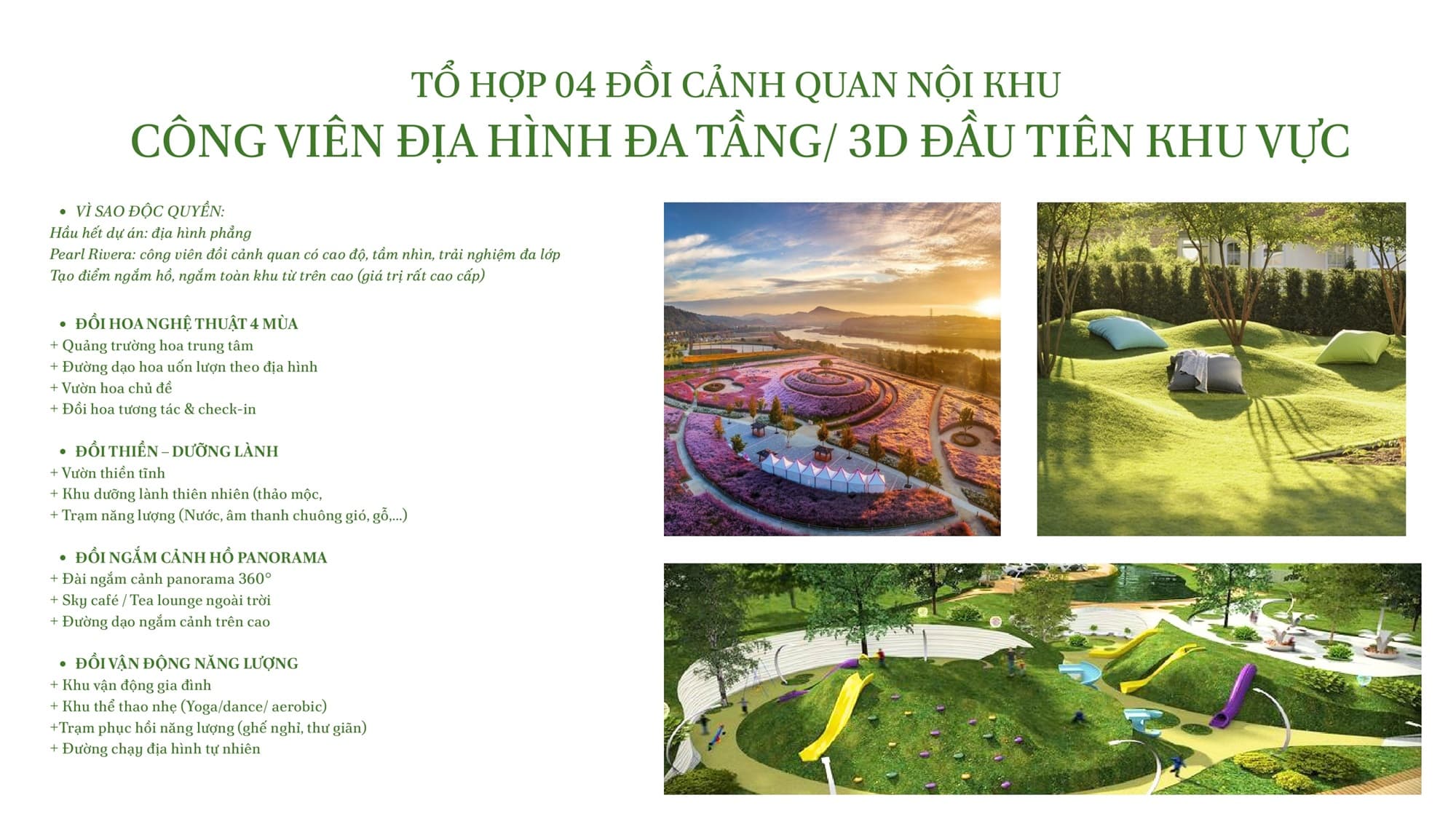 Tiện ích dự án Pearl Rivera Hanoi